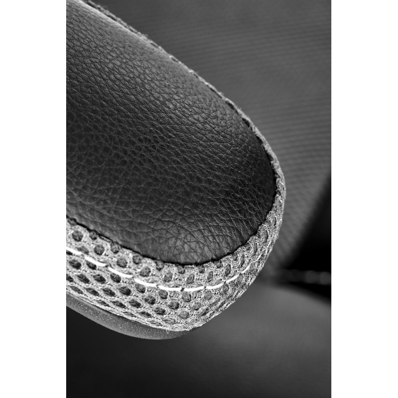 BERKEL fotel gabinetowy czarno-popielaty (1p1szt)