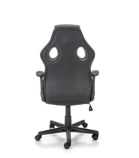 BERKEL fotel gabinetowy czarno-popielaty (1p1szt)