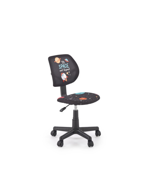 BINGO fotel młodzieżowy czarny