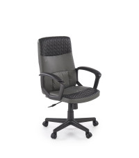 BJORN fotel obrotowy czarno-popielaty