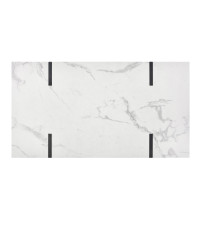 BLANCA ława biały marmur - czarny (1p1szt)